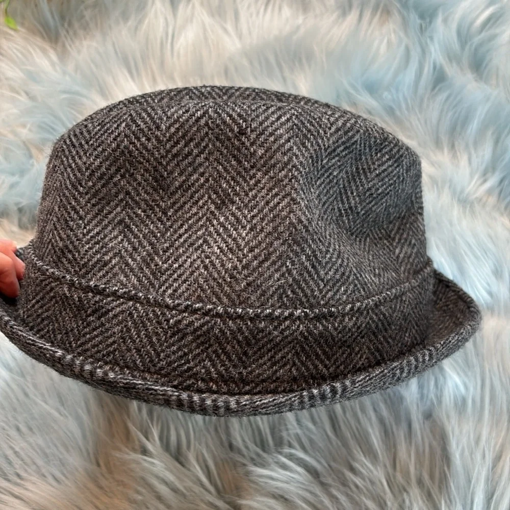 Stetson Wool Chevron Fedora Hat